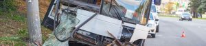 Indemnización por accidente en transporte público